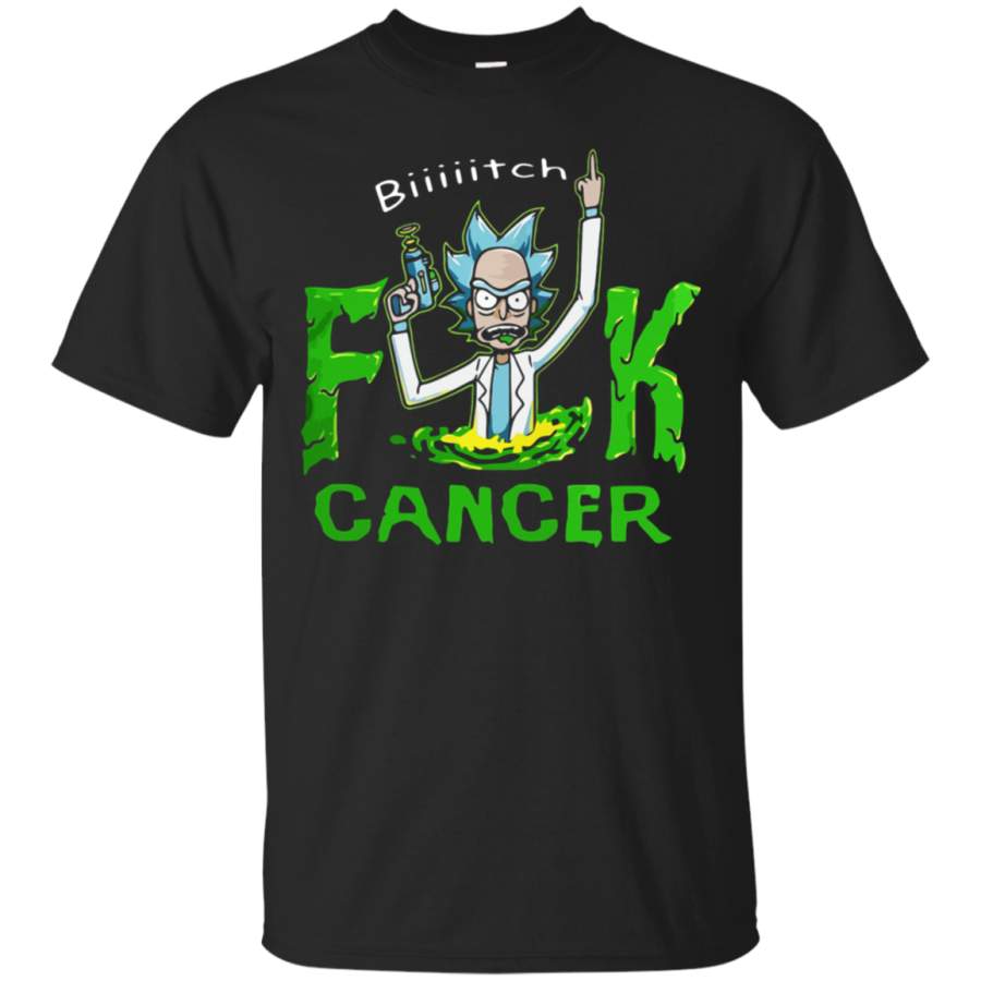 AGR Rick And Morty Fuk Cancer Bitch T-Shirt