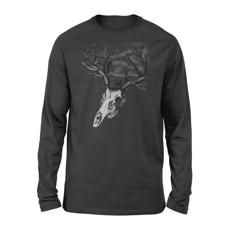 Beautiful Deer Hunting Tattoo Clothes For Men, Women NQS124 – Standard Long Sleeve