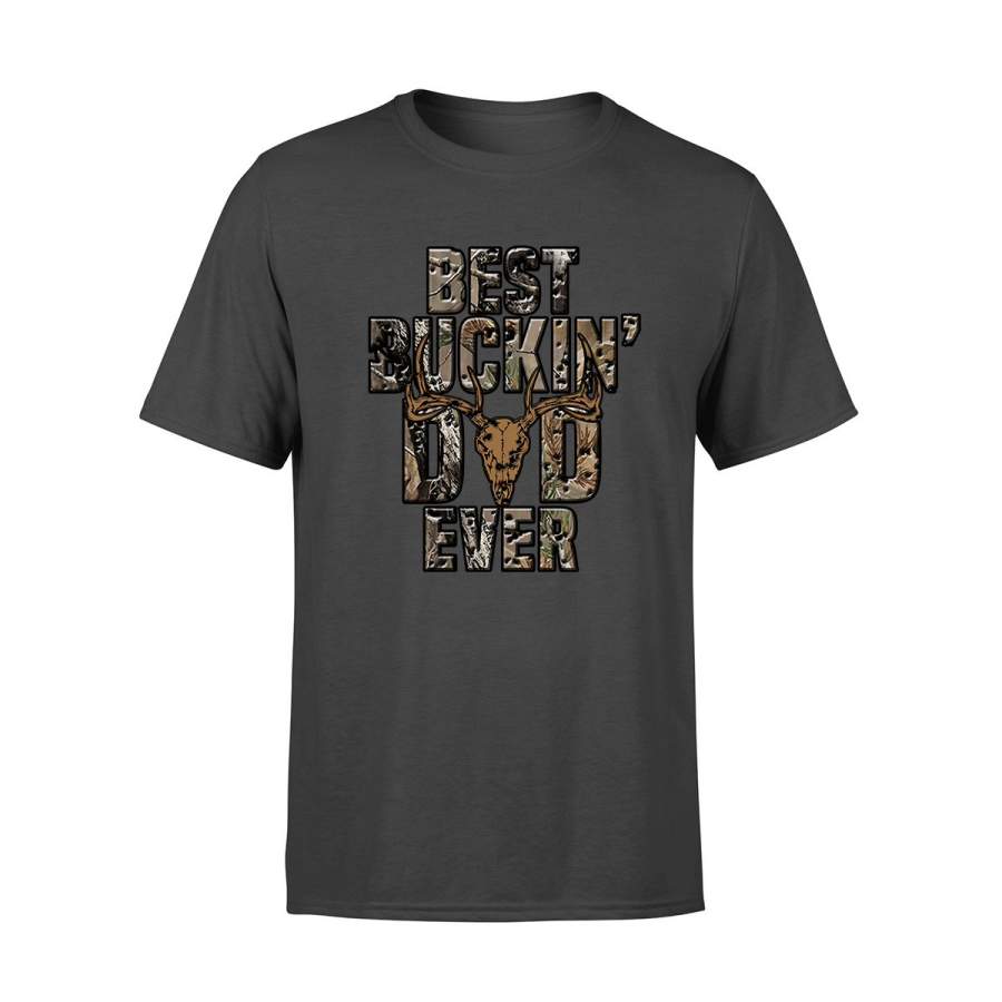 Deer Hunting Shirts Best Buckin’ Dad Ever NQS132 – Standard T-shirt