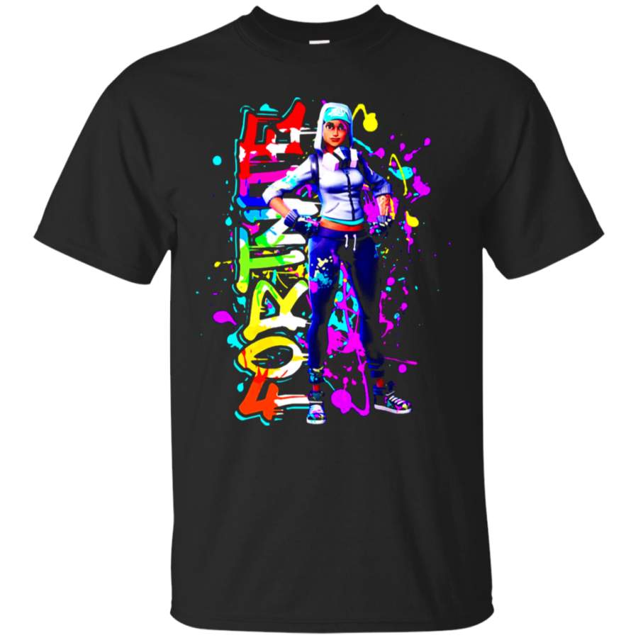 AGR Fortnite Graffiti Paint Splash Teknique Spray Up A Storm T-Shirt