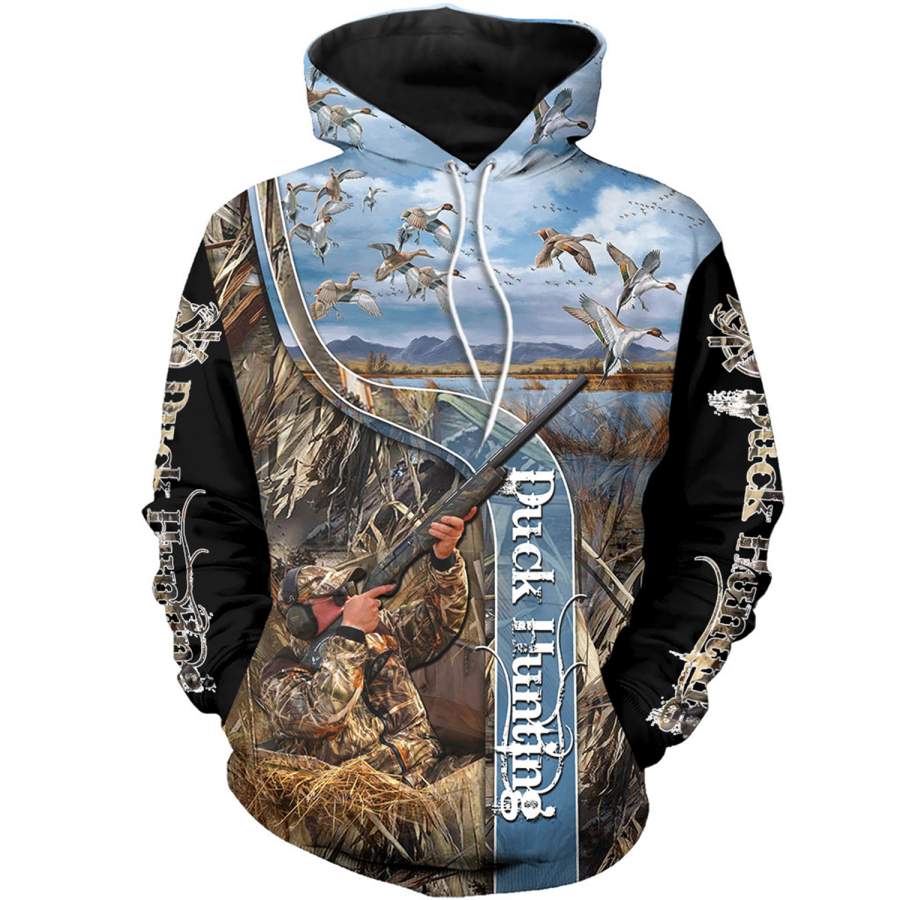 Duck Hunting 3D All Over Print Shirt NQS102 PQB