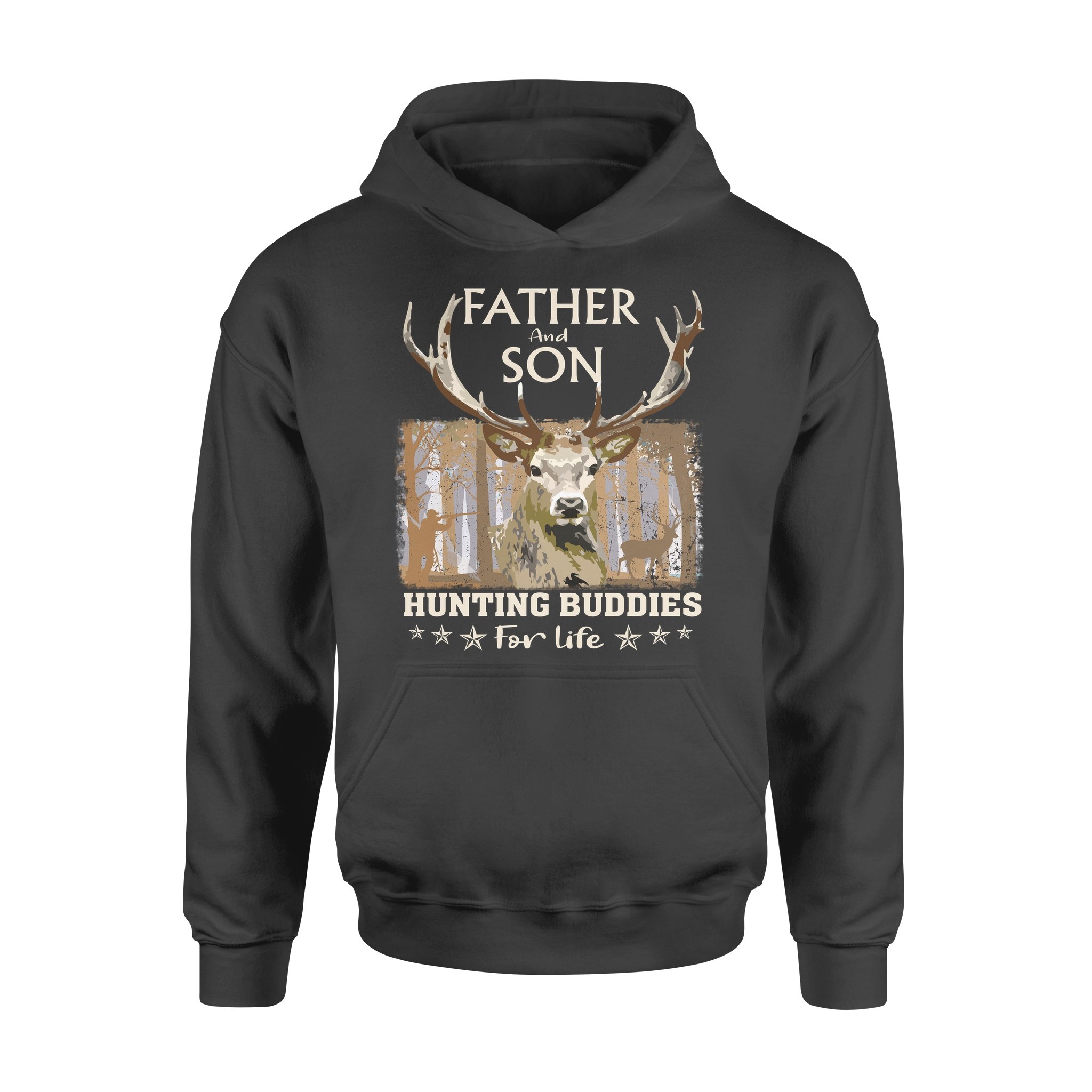 Father And Son Hunting Buddies For Life Father’s Day – Standard Hoodie