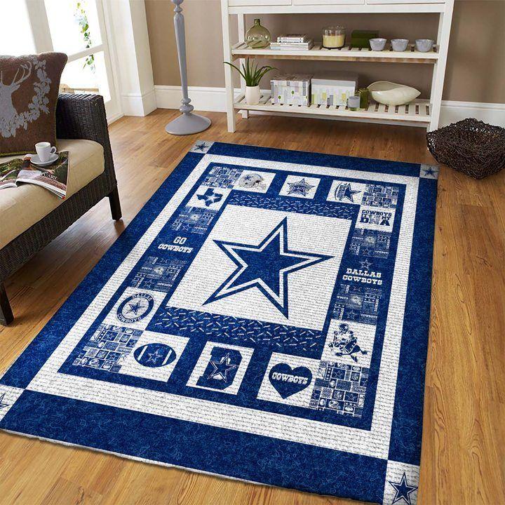 Dallas Cowboys Area Rug Christmas Rug B170701 Floor Decor