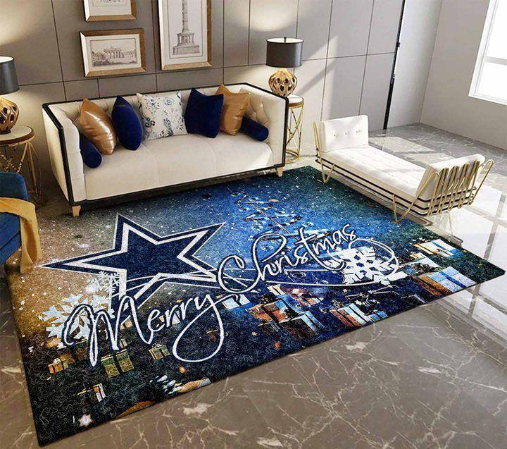 Dallas Cowboys Area Rug Christmas Rug B280812 Floor Decor