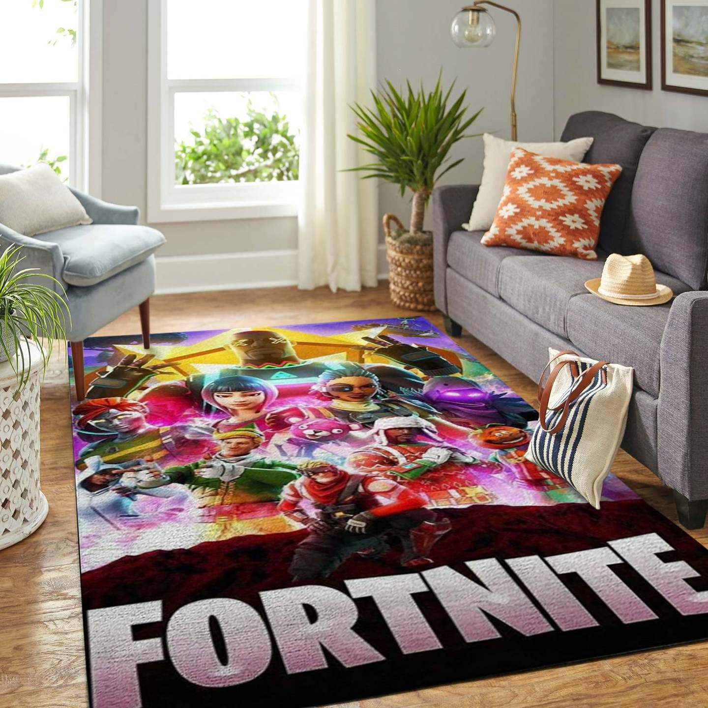 Fortnite Area Rug Christmas Gift Game Rug Floor Decor Rcdd81F28884