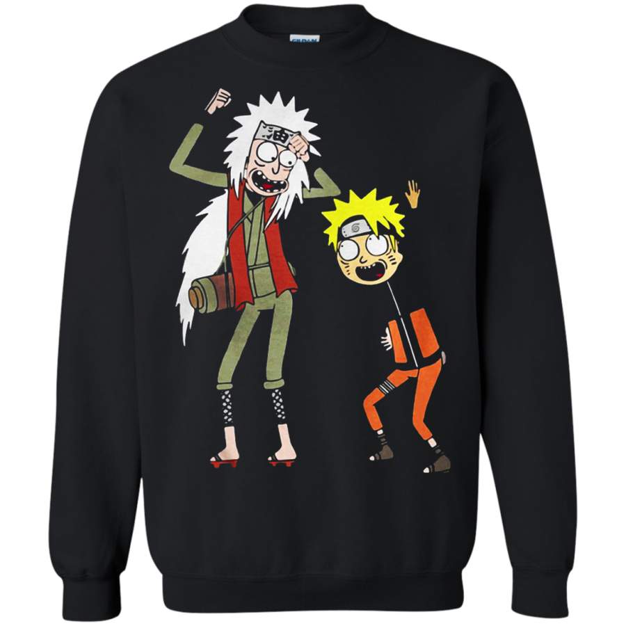 AGR Naruto x Rick And Morty Mashup Sweatshirt