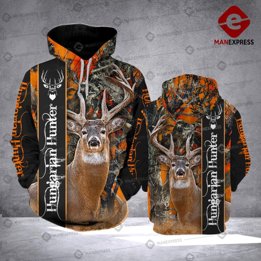 DH HUNGARIAN DEER HUNTING CAMO 3003 3D ALL OVER PRINT