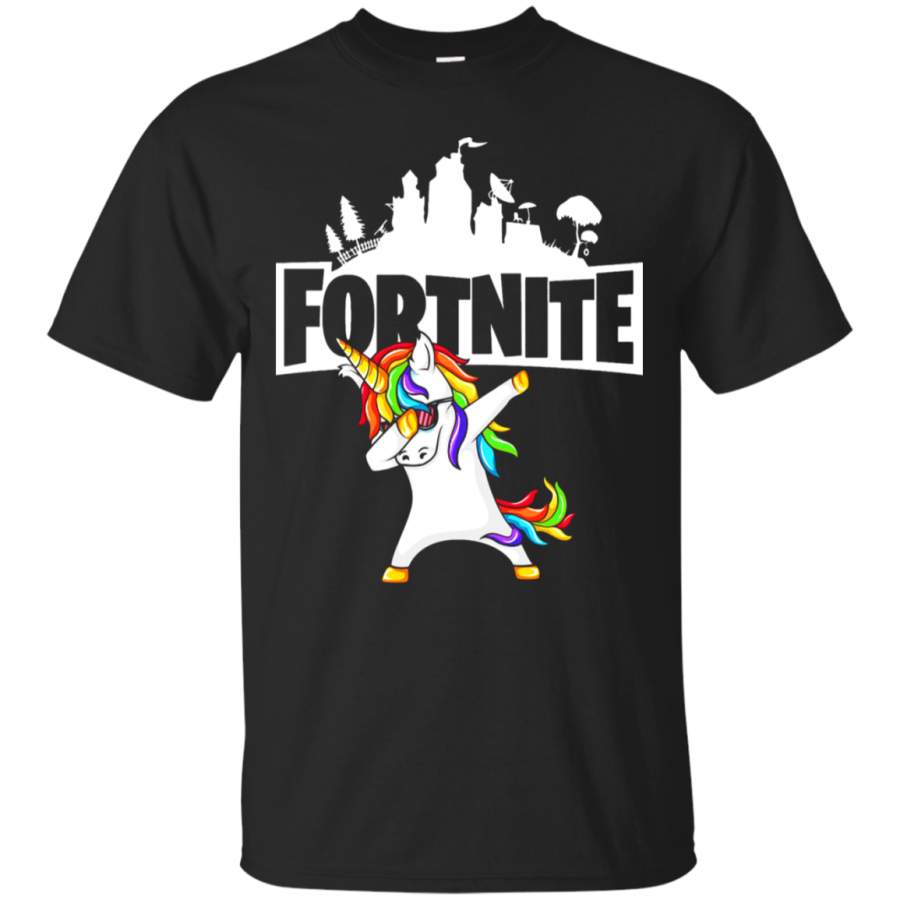 AGR Fortnite Battle Royale Hip Hop Dabbing Unicorn T-Shirt