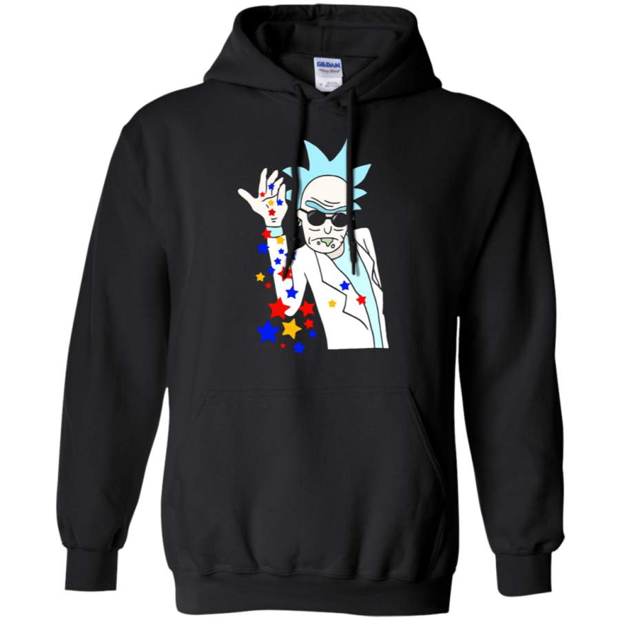 AGR Rick Sanchez Star Bae Salt Bae Rick And Morty Hoodie