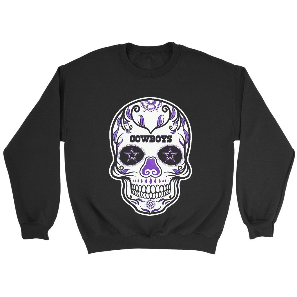 Dallas Cowboys Sugar Skull Sweatshirt