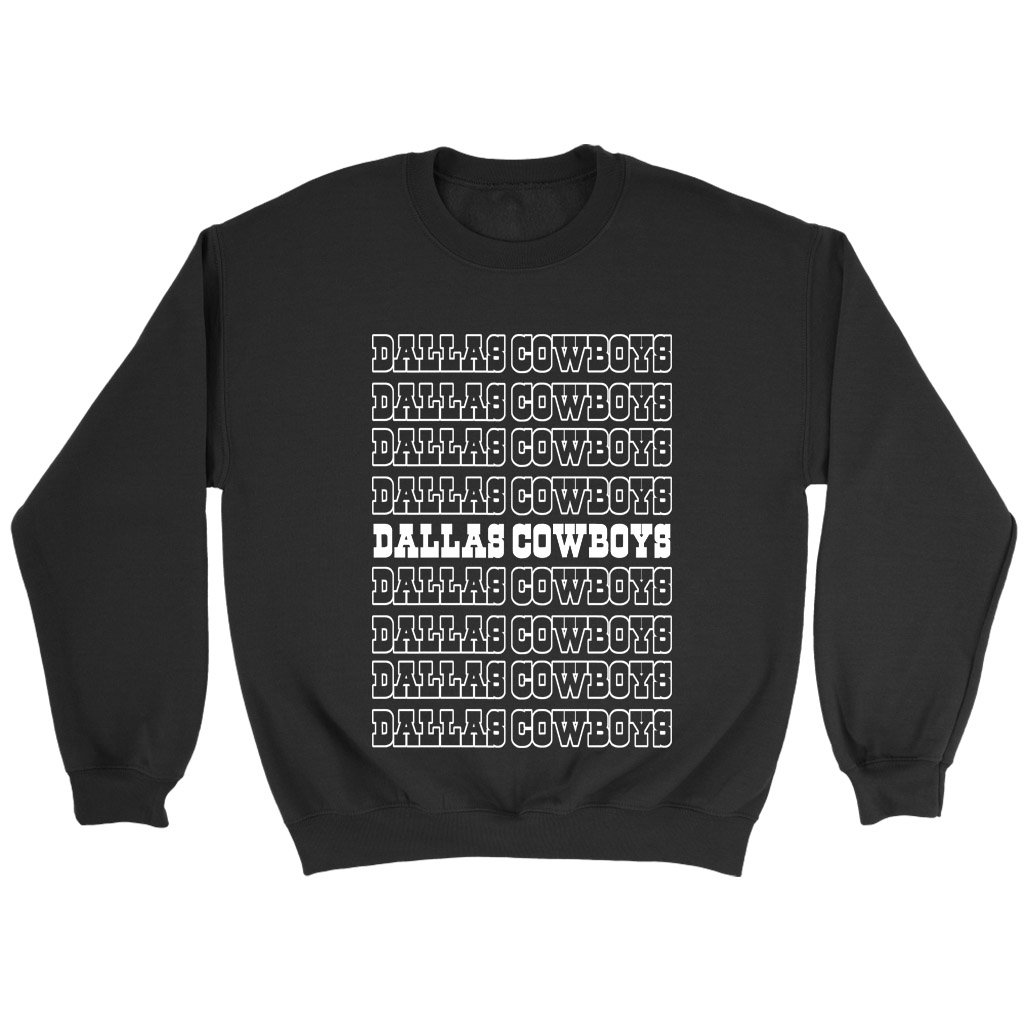 Dallas Cowboys Name Logo Sweatshirt