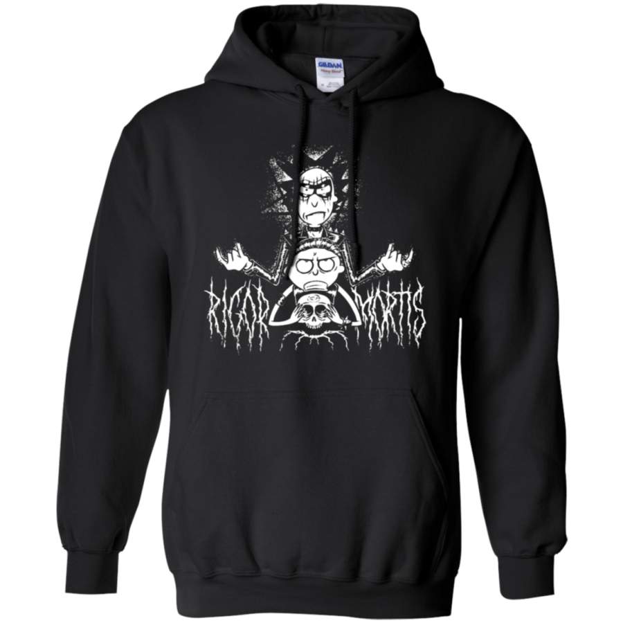 AGR Rigor Mortis Thrash Metal Rick And Morty Hoodie