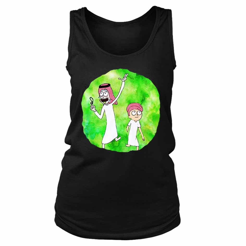 Arabian Rick And Morty Women’S Tank Top