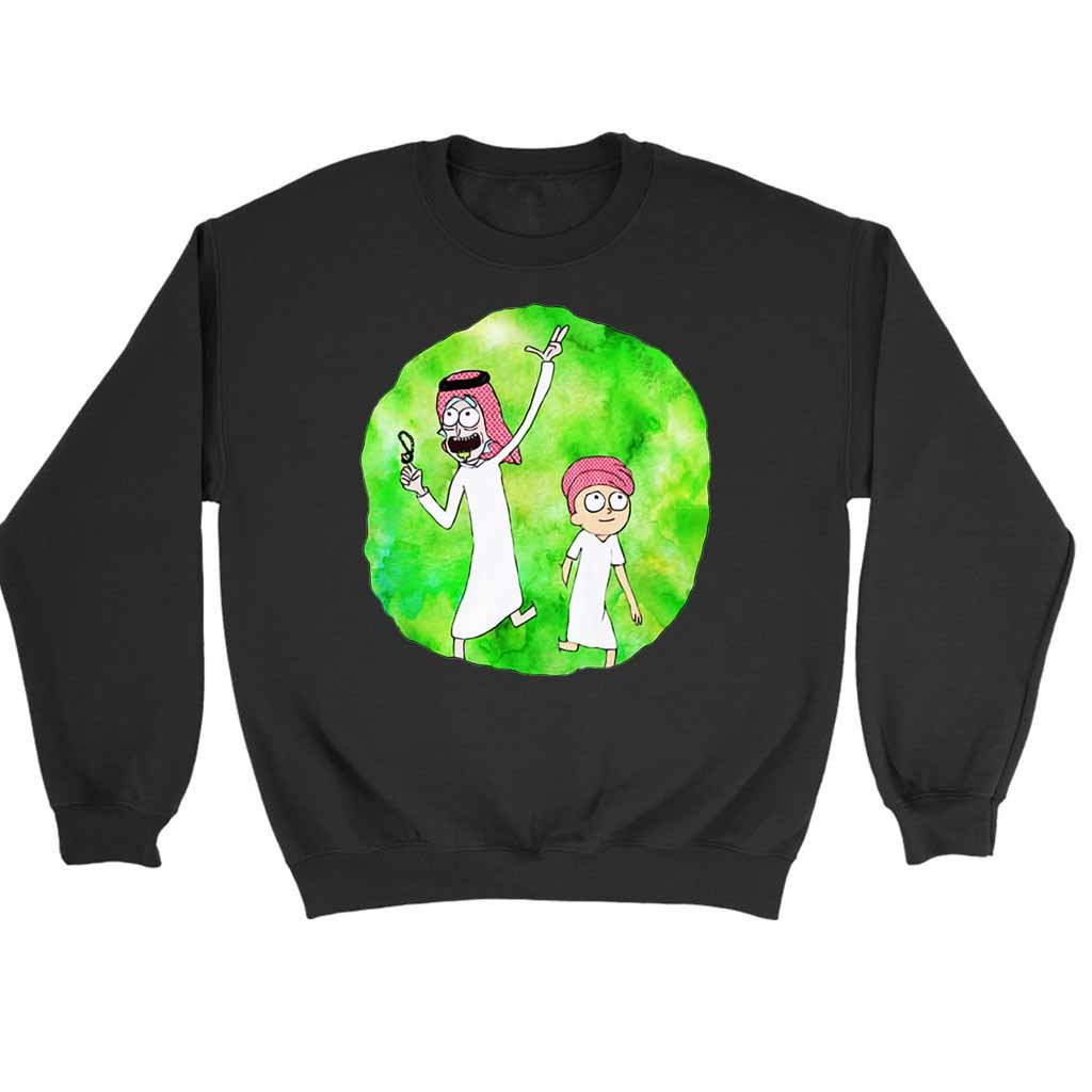 Arabian Rick And Morty Sweatshirt