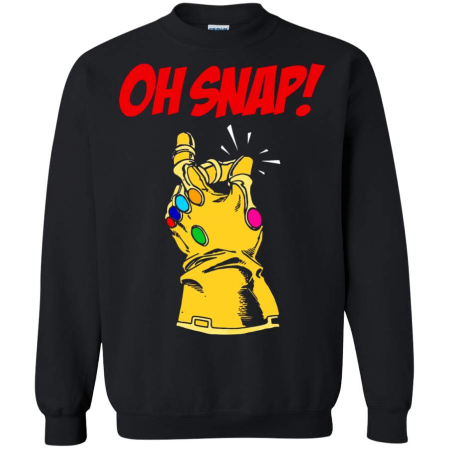 AGR Fortnite Battle Royale Infinity Gauntlet Oh Snap! Sweatshirt