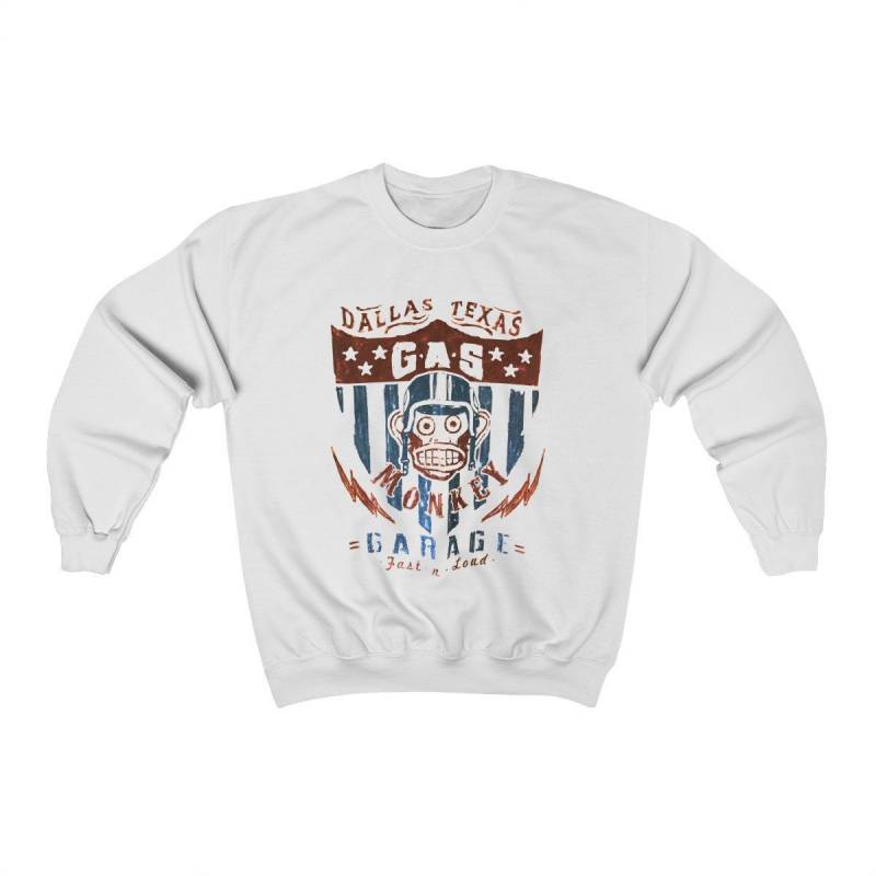 Gas Monkey Dallas Garage American Cream Unisex Sweatshirt