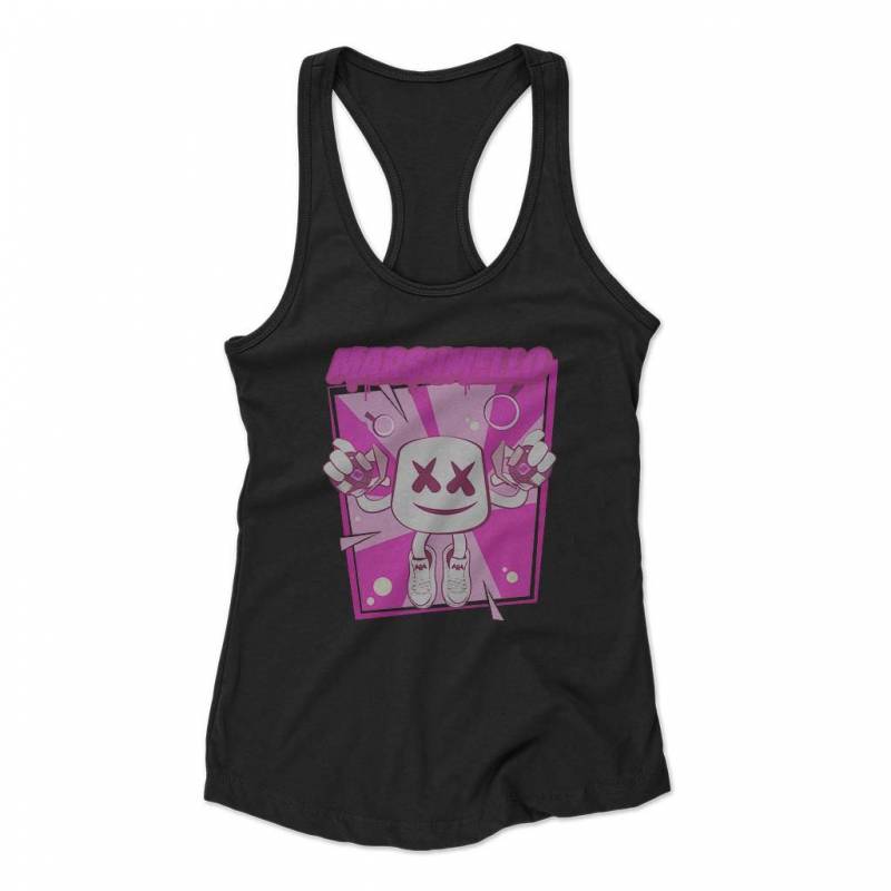 Fortnite Marshmello Woman’s Racerback Tank Top