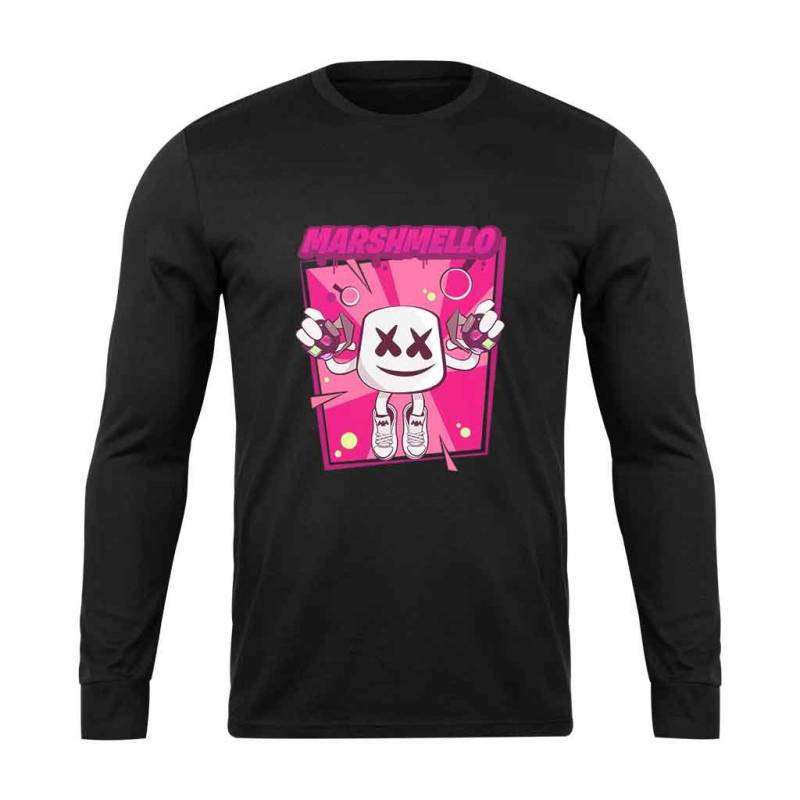 Fortnite Marshmello Long Sleeve T-Shirt