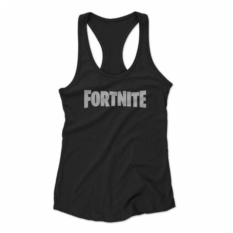 Fortnite Logo Woman’s Racerback Tank Top