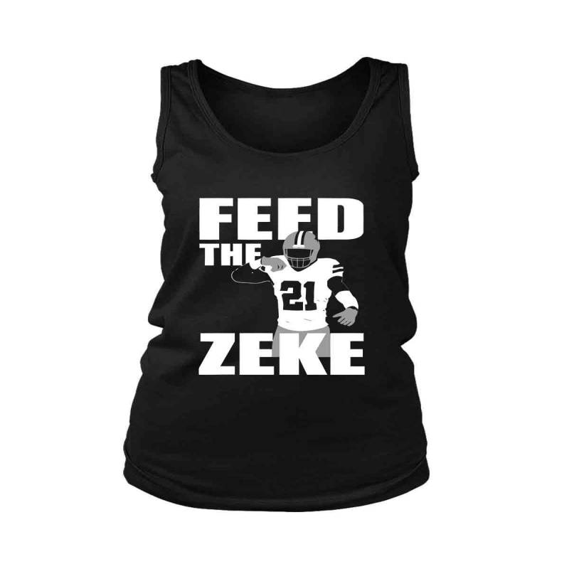 Feed The Zeke Ezekiel Elliott Dallas Cowboys Football Team Women’S Tank Top