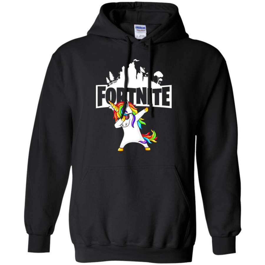 AGR Fortnite Battle Royale Hip Hop Dabbing Unicorn Hoodie