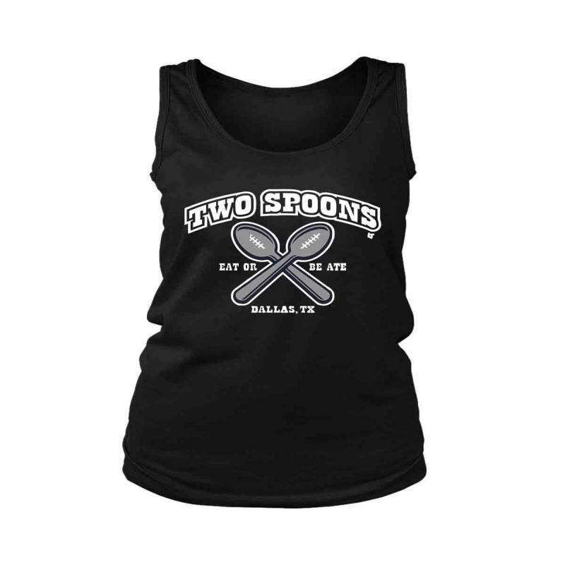 Dallas Two Spoons Eat Or Be Eat Zeke Women’S Tank Top