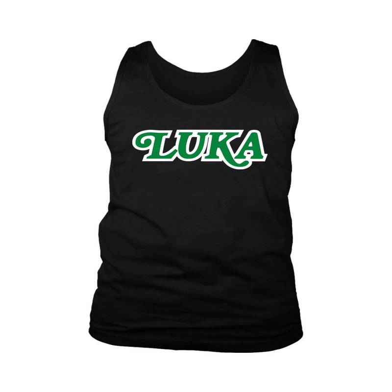 Dallas Luka Text Logo Men’S Tank Top