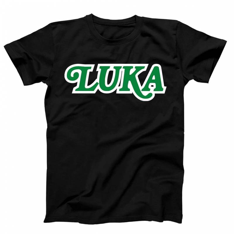 Dallas Luka Text Logo Men’S T-Shirt