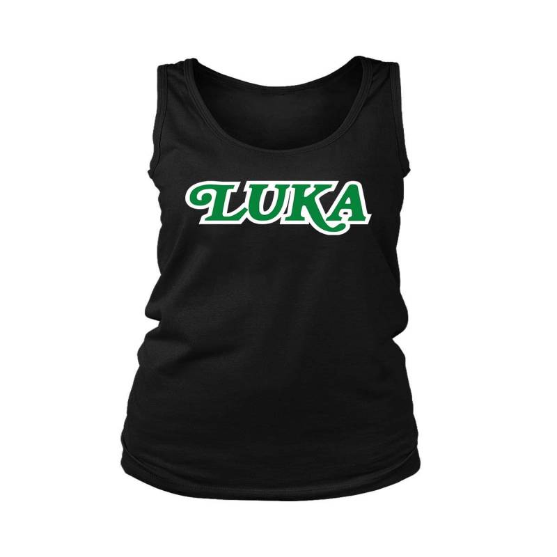 Dallas Luka Text Logo Women’S Tank Top