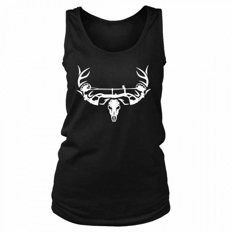 Archery Bow Hunting Deer Skull Women’S Tank Top