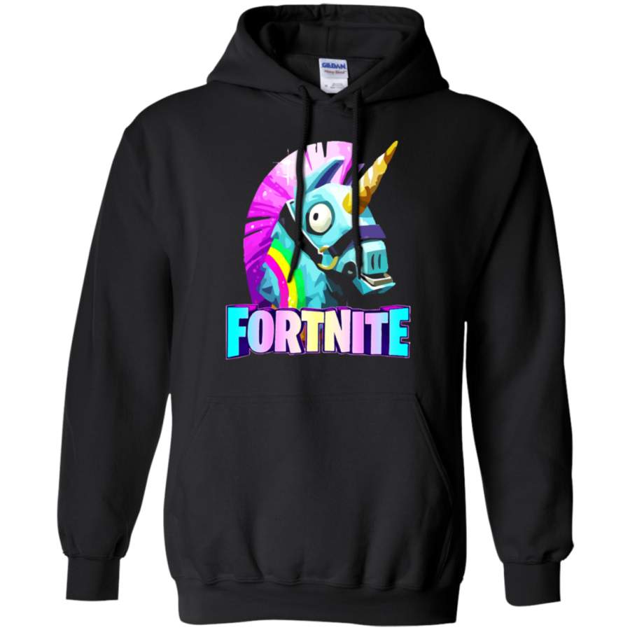 AGR Fortnite Battle Royale Llama Unicorn Smasher Hoodie