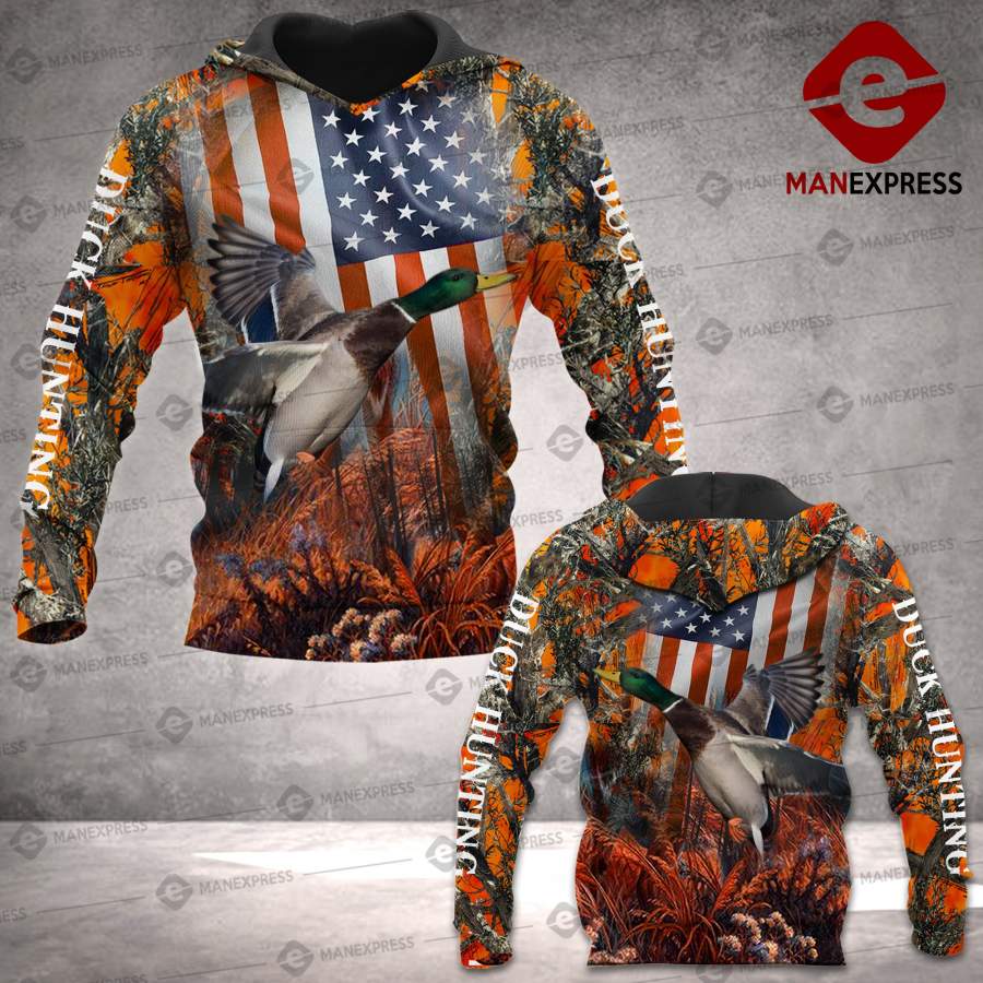 Duck Hunting CAMOUFLAGE HOODIE NV281120