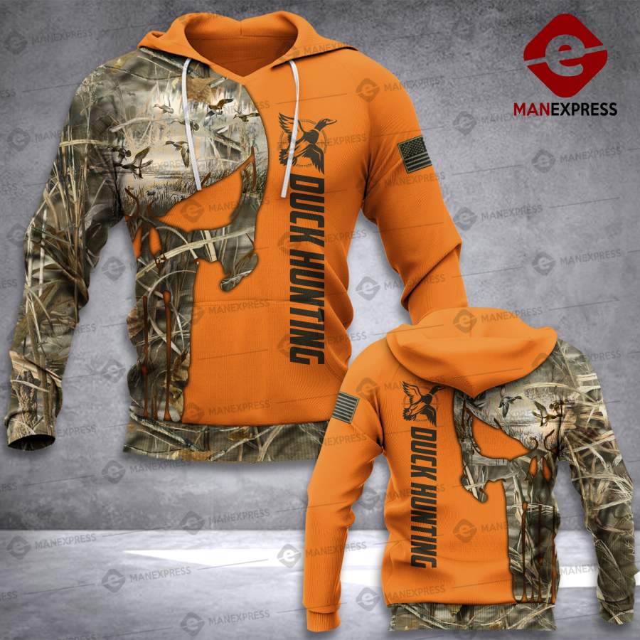 Duck Hunting CAMOUFLAGE HOODIE LMT281120