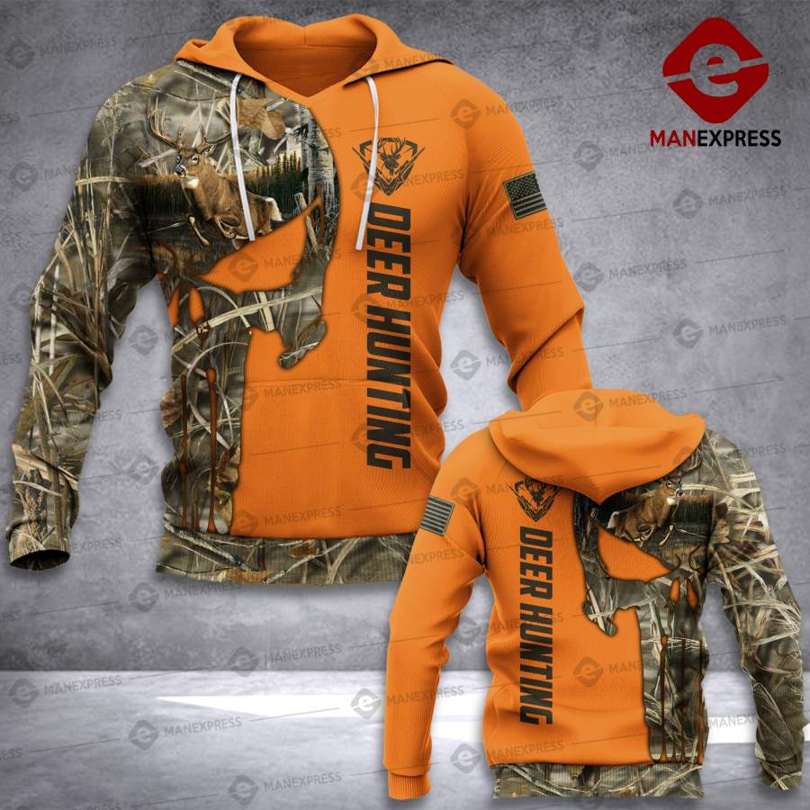 Deer Hunting CAMOUFLAGE HOODIE LMT281120