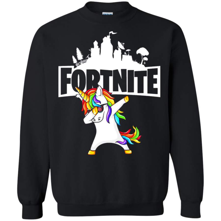 AGR Fortnite Battle Royale Hip Hop Dabbing Unicorn Sweatshirt