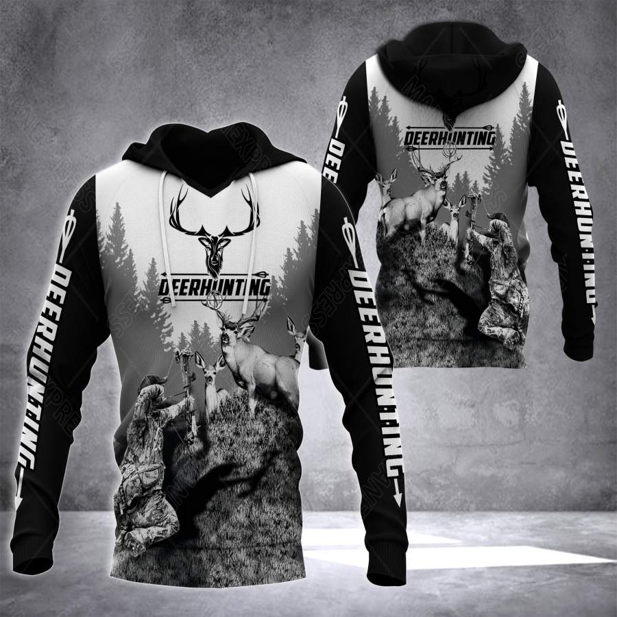 DEERHUNTING DRAWING HOODIE