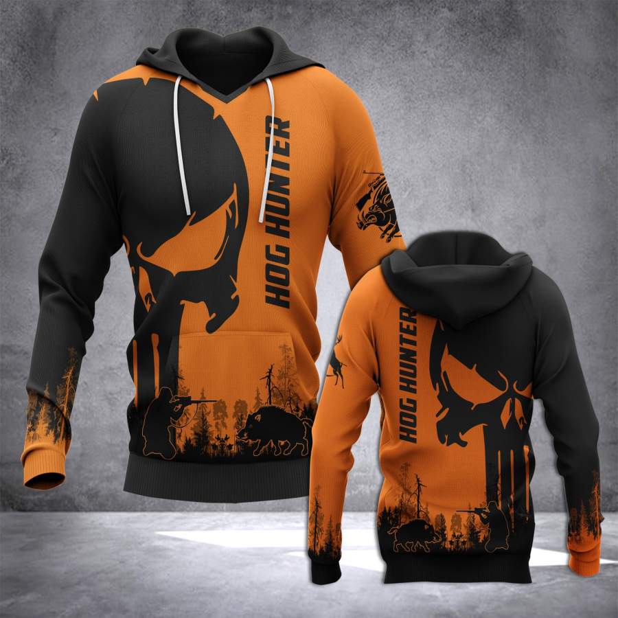 DH DEER HUNTING PUN HOODIE ALL OVER PRINT