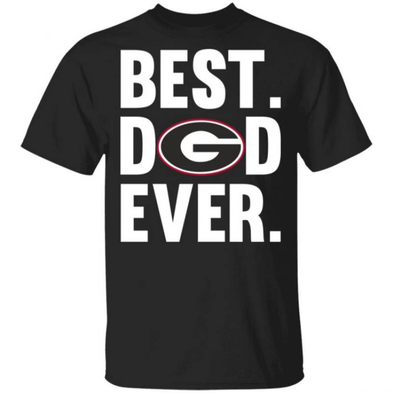 Best Dad Ever Georgia Bulldogs shirt Father Day T Shirt