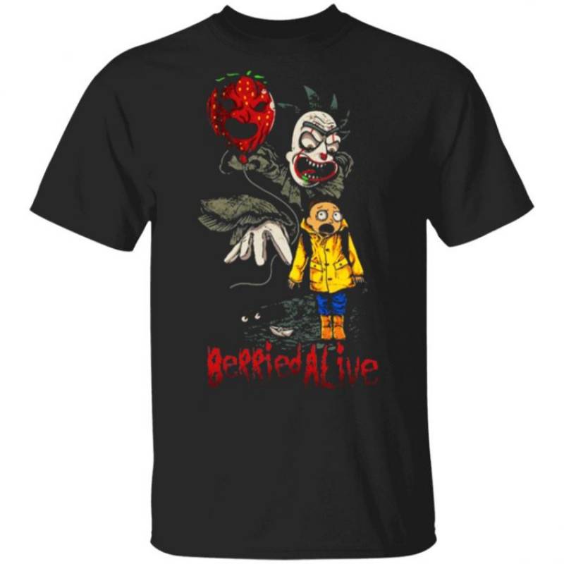 Berried Alive – Rick and Morty IT Stephen King’s T Shirt