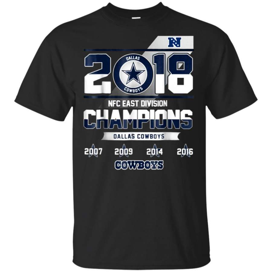 Cowboys Dallas Football NFC East Division Champions T Shirt – Moano Store