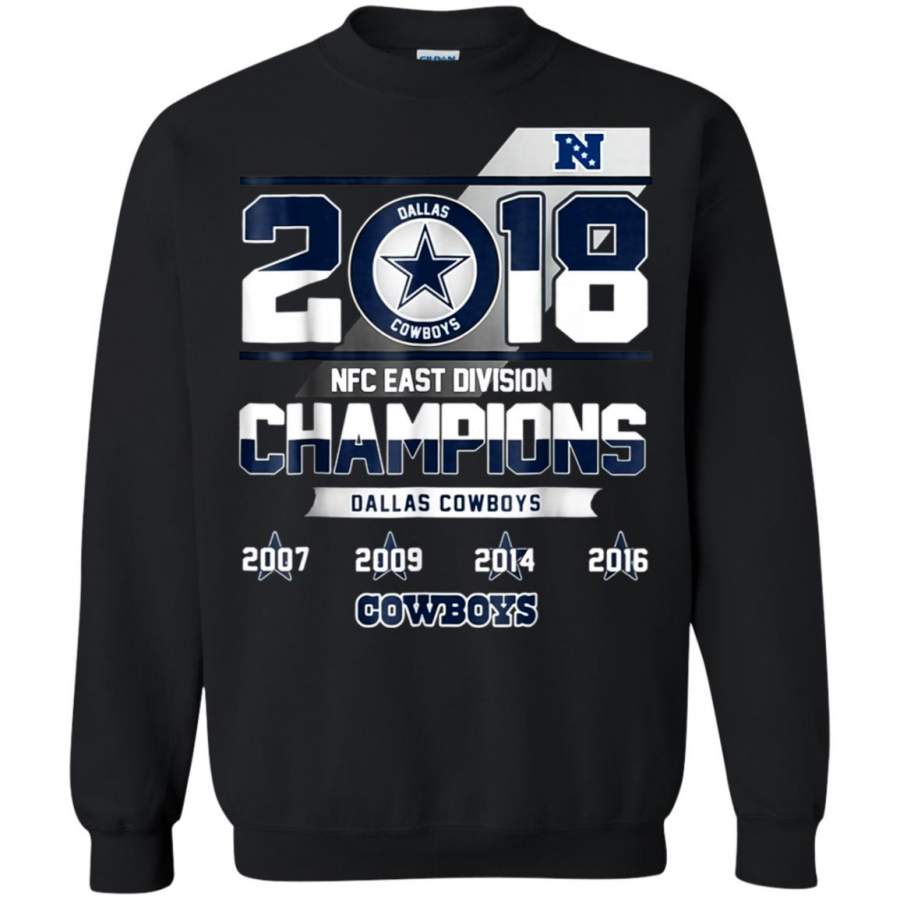 Cowboys Dallas Football NFC East Division Champions Sweatshirt – Moano Store