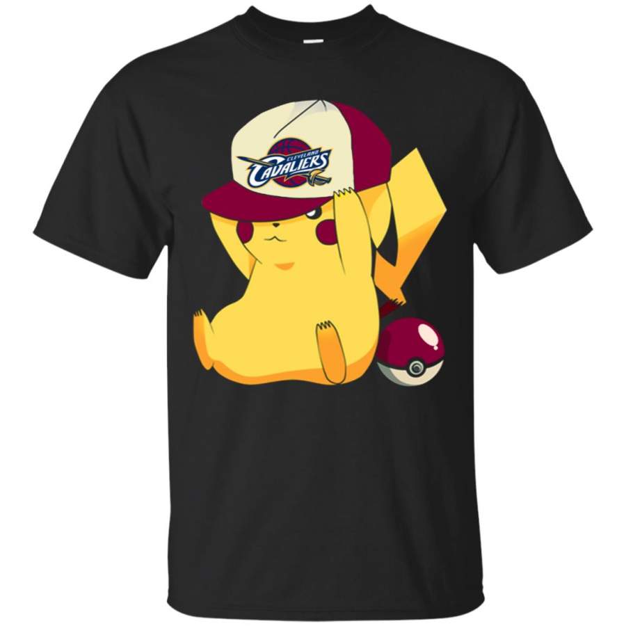 Cleveland Cavaliers Pikachu Pokemon T Shirt – Moano Store