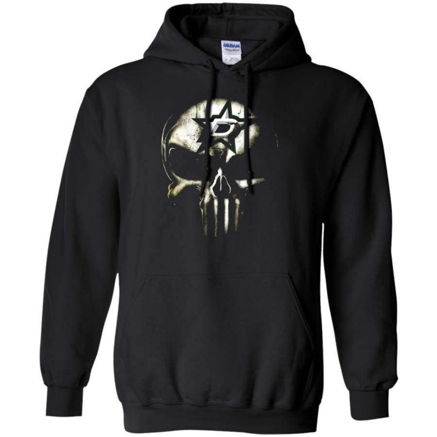 AGR Dallas Stars The Punisher Mashup Ice Hockey Hoodie