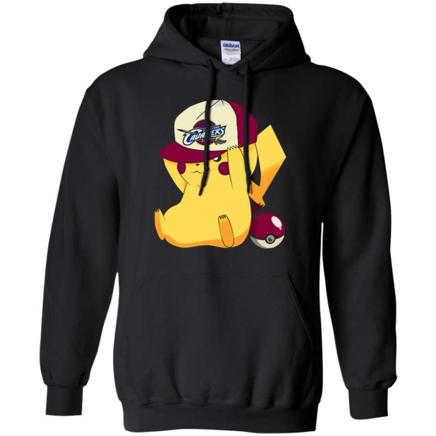 Cleveland Cavaliers Pikachu Pokemon Hoodie – Moano Store