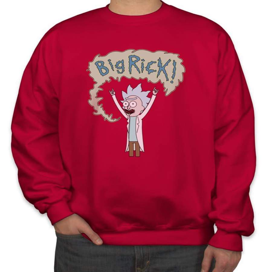 Big Rick, Rick and Morty Unisex Crewneck Sweatshirt (Adult)