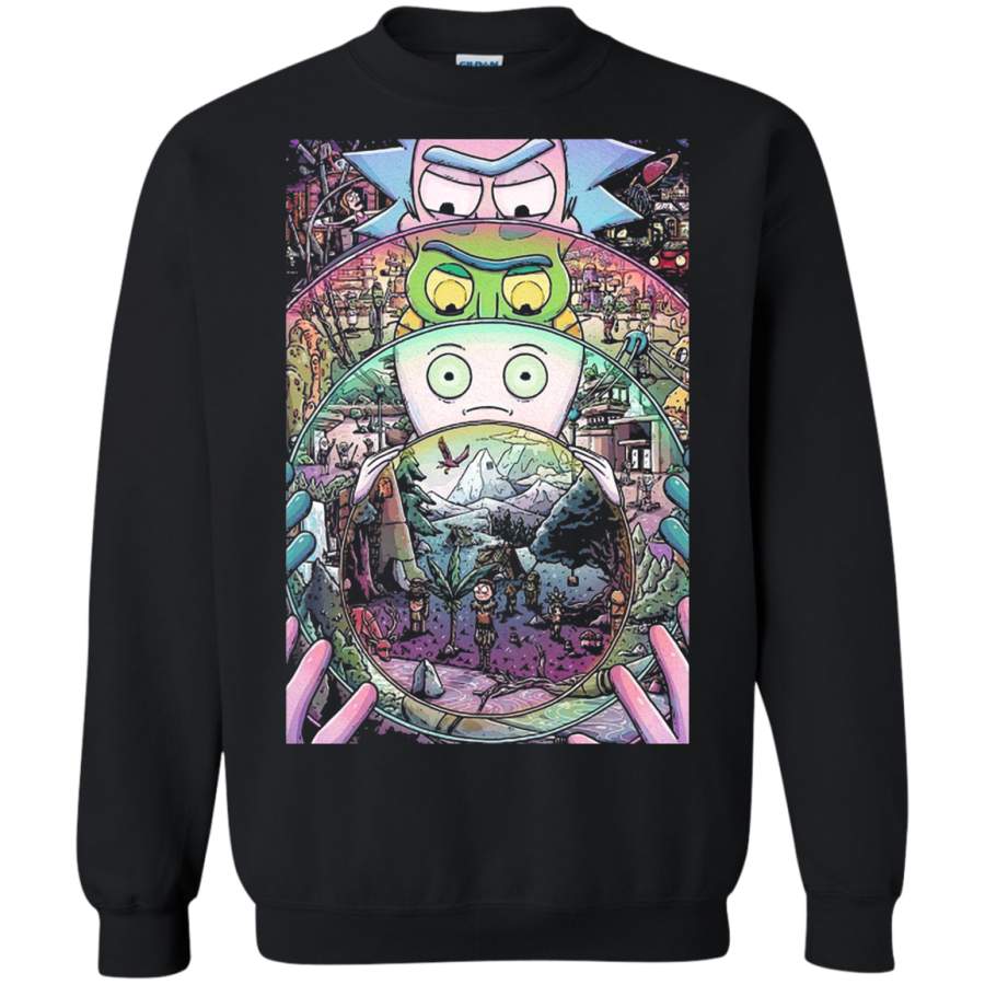 AGR Rick And Morty The Rick Must Be Crazy Sweatshirt