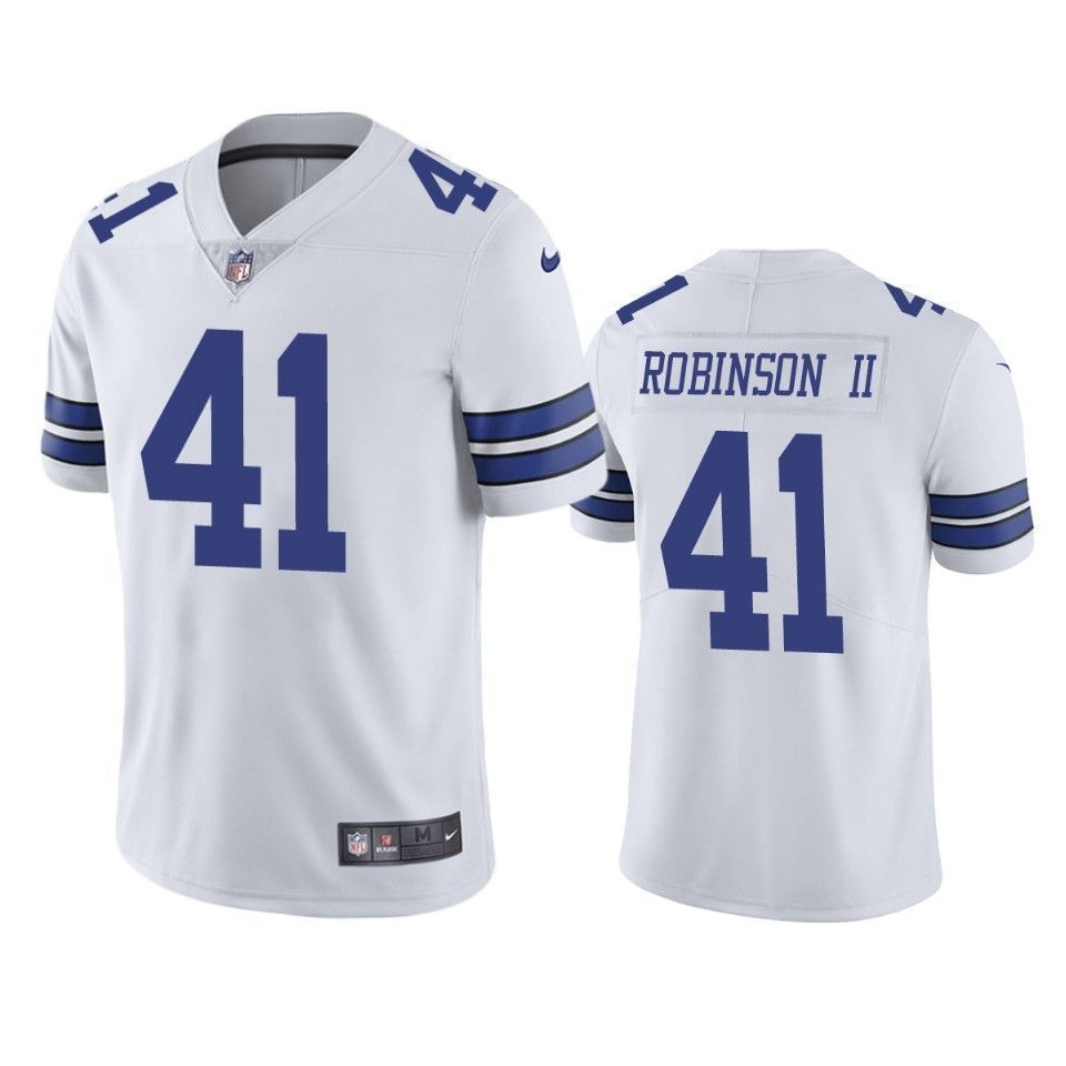 Dallas Cowboys Reggie Robinson Ii White Vapor Untouchable Limited 3D Jersey