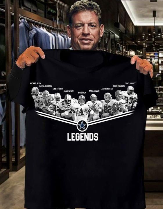 Dallas Cowboys Legends Signed Shirt Tshirt, Hoodie, Hoodie Sweater