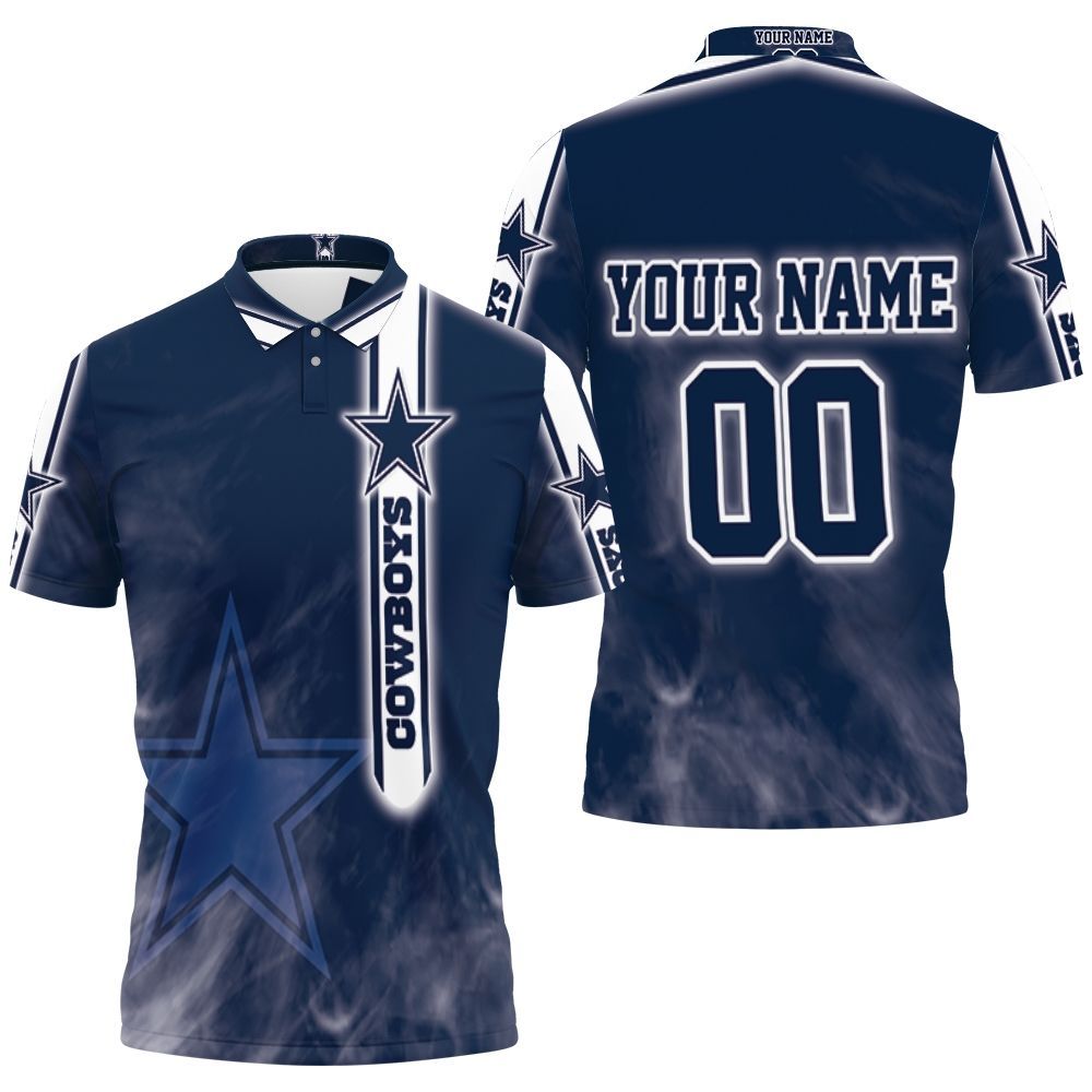 Dallas Cowboys For Cowboys Lover 3D Personalized Polo Shirt