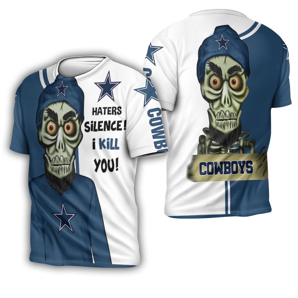 Dallas Cowboys Haters I Kill You 3D 3D T-Shirt